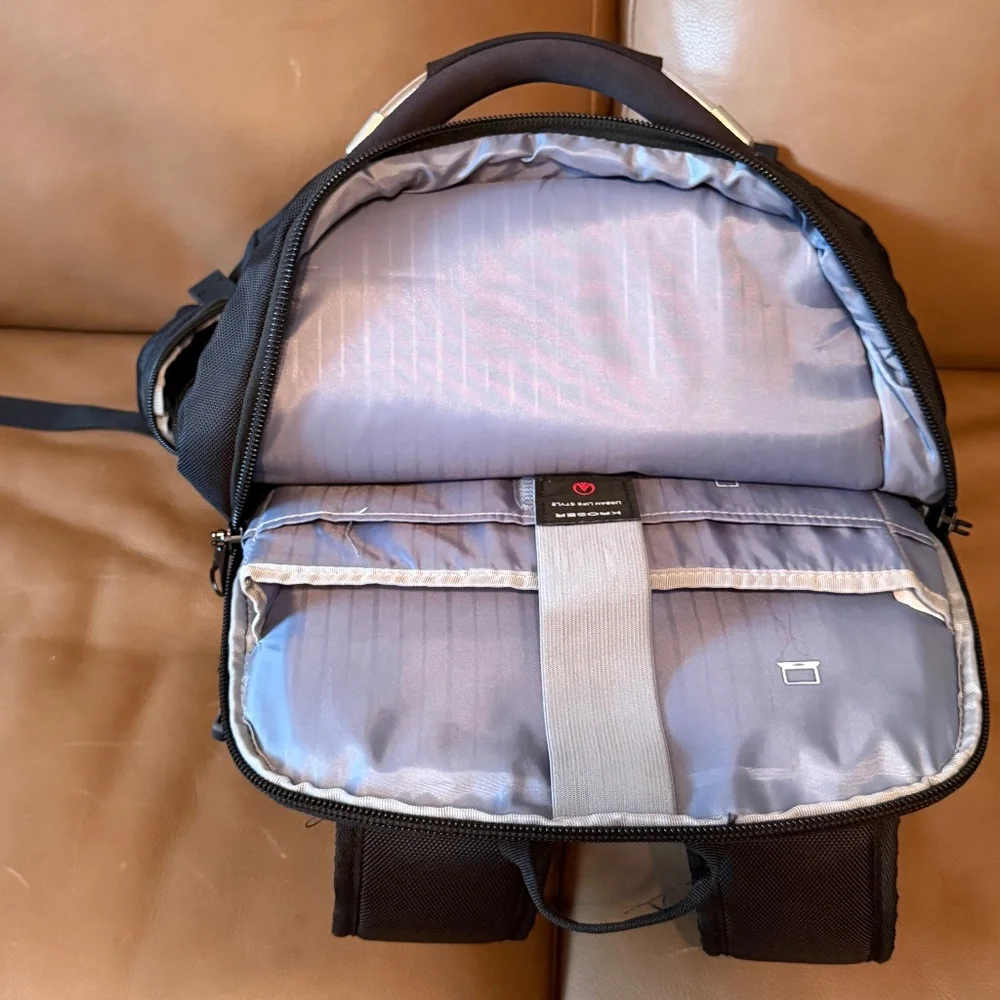 KROSER Travel Laptop Backpack 17.3 Inch XL Computer Backpack-Black - Picture 8 of 10